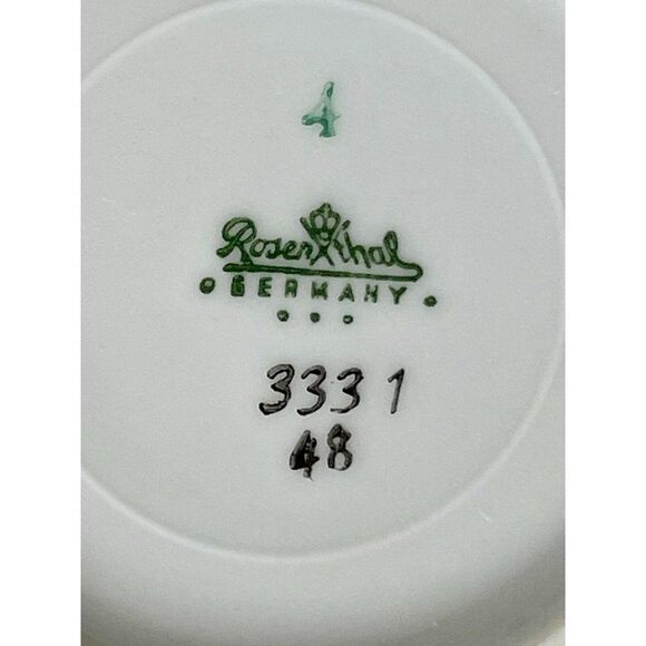 Vintage Rosenthal Continental Elegance Platinum Trim Tea Cup & Saucer Set - Picture 7 of 8